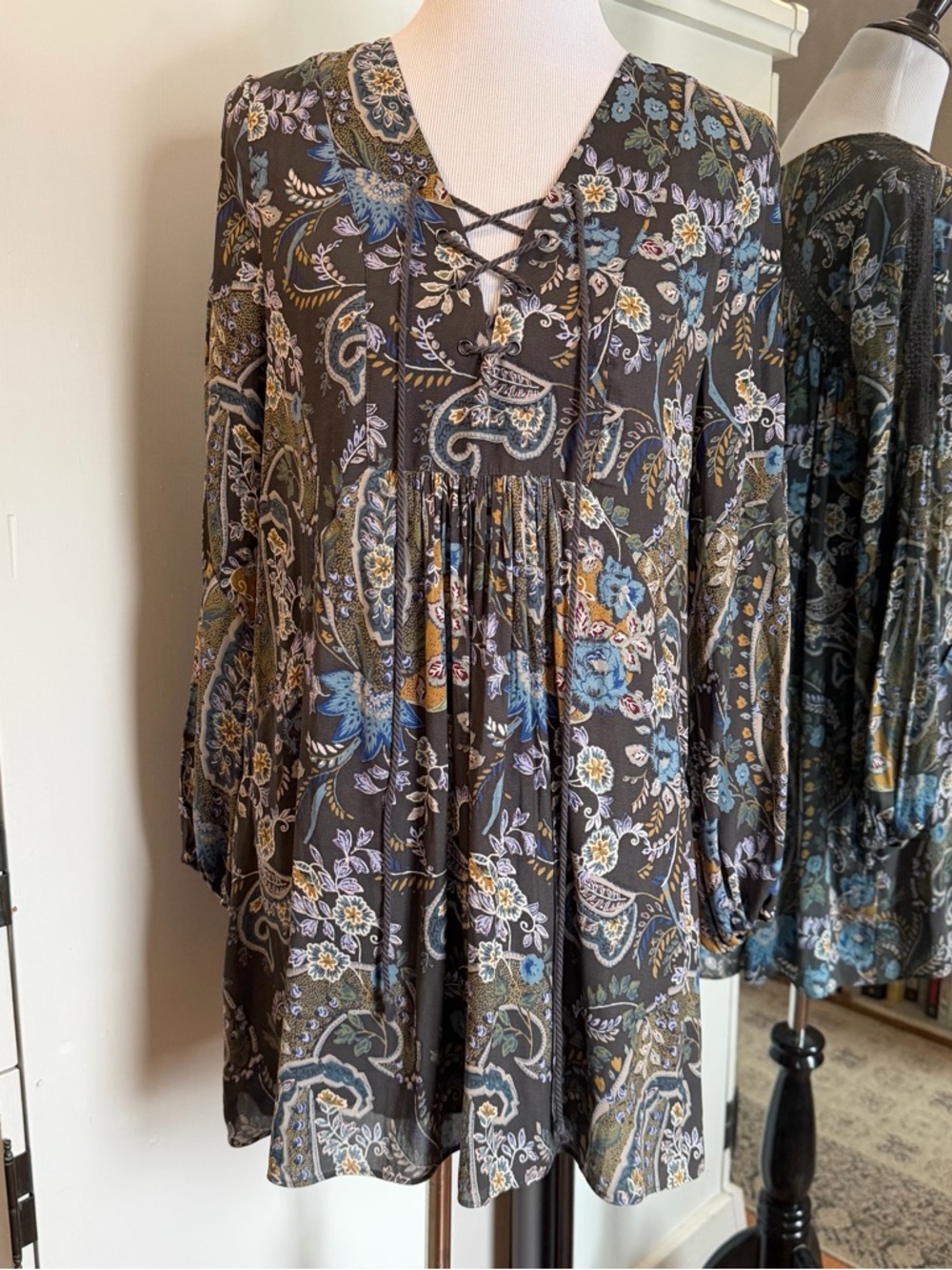 Free People Small Rain or Shine Peasant Dress